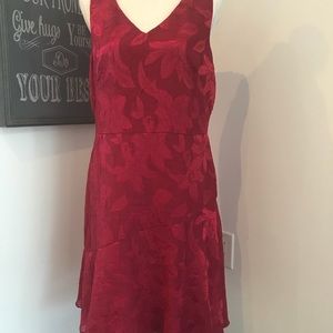Black house White market red dress size 10